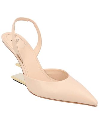 Fendi Fendi Womens Calfskin Leather First Slingback, Never Worn (Authentic Pre- Loved)