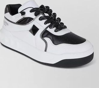 Valentino Garavani leather low-top sneakers