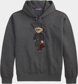 Ralph Lauren Men & apos;s Polo Bear Cotton-Blend Fleece Hoodie