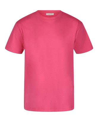 Valentino Rockstud Accent Cotton T-Shirt