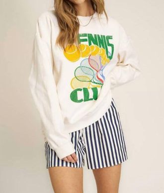 Bloomingdale's Tennis Club In White