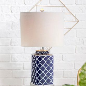 Jonathan Y Designs Clarke 23 Chinoiserie LED Table Lamp