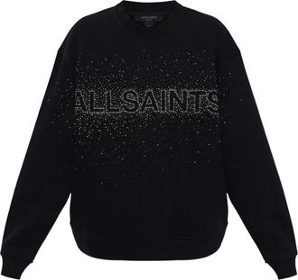 AllSaints Felpa con logo Sprinkle - Nero