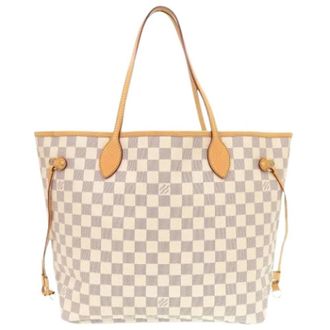 Louis Vuitton Pre-owned Tote Bags, female, White, Size: ONE SIZE Pre-owned Fabric louis-vuitton-bags