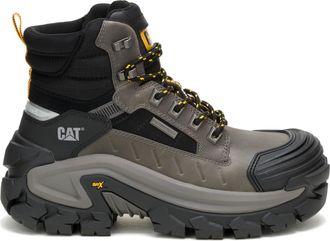 CAT Cat Erpillar Invader Max Mens Ankle Boots with Composite Toe Cap, Gargoyle, 9 UK