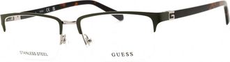 Guess GU50191 097 Matte Dark Green/Dark Havana 56mm