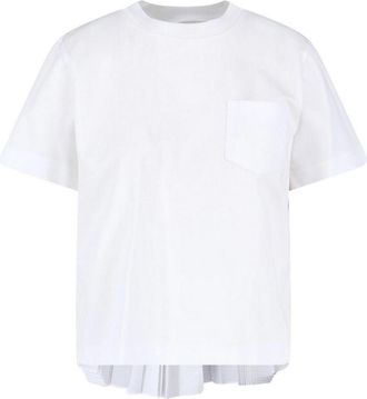 sacai Pleated T-shirt