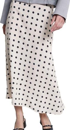 ottod'Ame Viscose Long Skirt in White at Nordstrom, Size 44