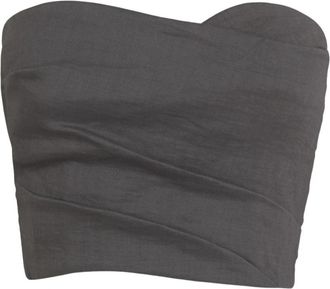 Cortana Tops - Dames - Tops zonder mouwen - Grijs - S - Tops