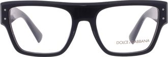 Dolce & Gabbana Demo Square Mens Eyeglasses DG3384 501 54