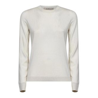Blanca Vita Dames, Truien, Beige, Maat: XS Wol