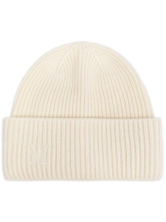 Max Mara Kasjmier muts - Wit