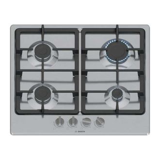 Bosch Table De Cuisson A Gaz - Bosch S&eacute;rie 4 - 4 Foyers - 52 X 58,2 X 4,5 Cm - Pgp6b5k90 - Inox