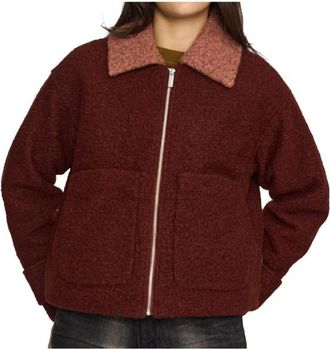 Selfhood Short Jacket Freizeitjacke f&uuml;r Damen | rot