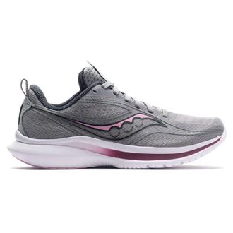 Saucony Kinvara 13 Textile Womens Lace Up Trainers - Alloy Quartz - Size:UK 5.5