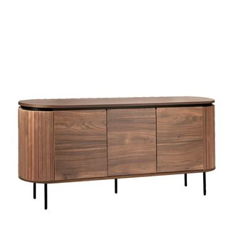 Klast Aparador efecto madera nogal 160 cm x 76 cm