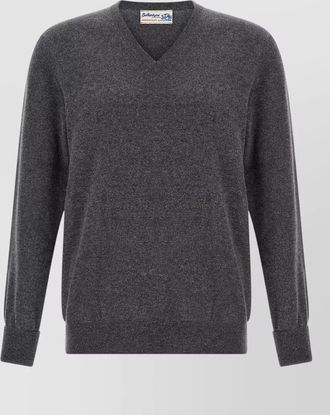 Ballantyne cashmere v-neck jumper