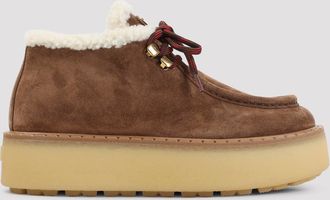 Prada enkellaarzen met veters