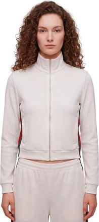 Gucci White Mock Collar Sweatshirt