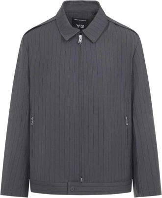Yohji Yamamoto Refined Wool UT Blouson - Heren - Zomerjassen - Grijs - XL - Wol - Jassen