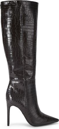 Kurt Geiger Womens Leather Tassa Boots - Brown - Size UK 7