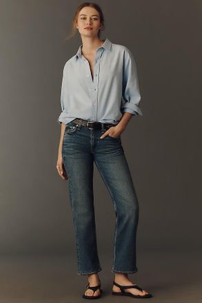 Rag & Bone Harlow Low-Rise Straight-Leg Jeans