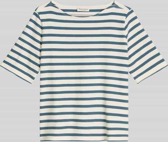 Marc O'Polo Relaxed Fit T-Shirt aus reiner Baumwolle in Petrol, Gr&ouml;&szlig;e XL