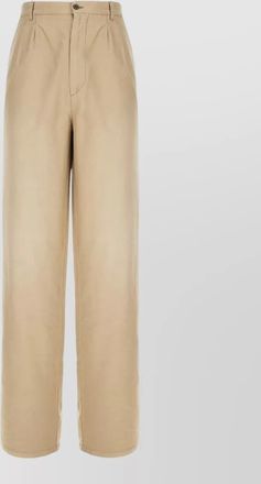 Maison Margiela trousers wide leg belt loops back pockets