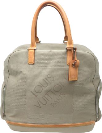 Louis Vuitton Sable Canvas Damier Geant Boston Bag (Pre-Owned)