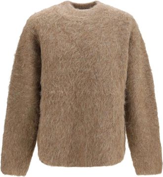 S&eacute;fr Su&eacute;ter Haru - Knitwear - Mujer - Marr&oacute;n - L