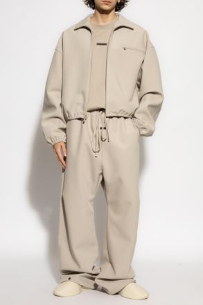Fear of God Jacket With Collar, Mens, Beige