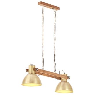 vidaXL L&aacute;mpara Colgante Industrial 25 W Lat&oacute;n 109 Cm E27 Vidaxl