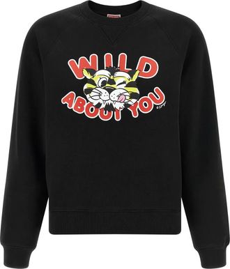 Kenzo Felpa Wild Tiger - Nero