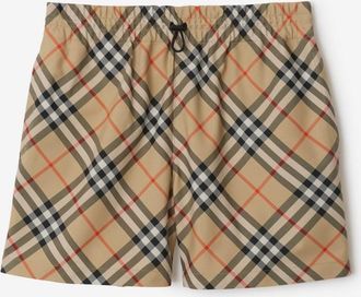 Burberry Check Shorts