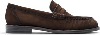 Tamaris Tamaris dames bruine leren loafer casual schoenen - 24251-47