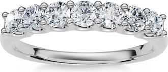 Pompeii3 1/2Ct Diamond Wedding Ring Gold U Prong Lab Grown