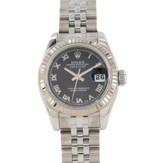 Rolex Pre-owned Vintage Horloge - Dames - Vintage Horloges - Zwart - ONE Size - Vintage