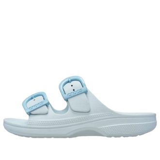 Crocs (WMNS) Crocs Saturday Enamel Buckle Sandal Vapor Ice 212867-5EA