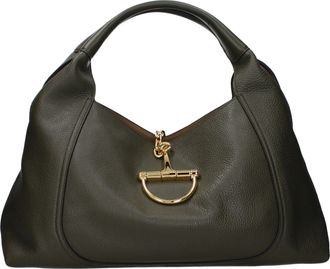 Gucci Donnas Borse a spalla Pelle Verde/Foresta