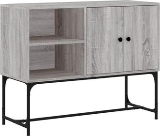 vidaXL Sideboard Grey Sonoma 100x40x79.5 cm Engineered Wood Vidaxl