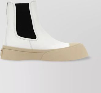 Marni calf leather ankle boots