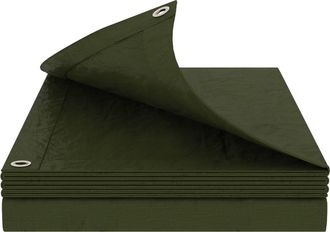 vidaXL Lona Con Ojales Verde 6 X 10 M 180 Gsm Pe Vidaxl