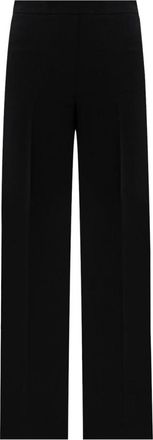 Twinset Zwarte Paw Paw Broek - Dames - Straight fit broeken - Zwart - L - Broeken