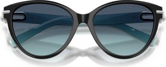 Tiffany & Co. 4261 Zonnebril - Dames - Zonnebrillen - Zwart - 56 MM - Accessoires