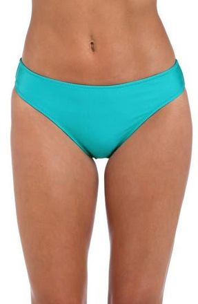 L'agence Nicole Classic Bikini Bottoms in Aqua at Nordstrom Rack, Size X-Small