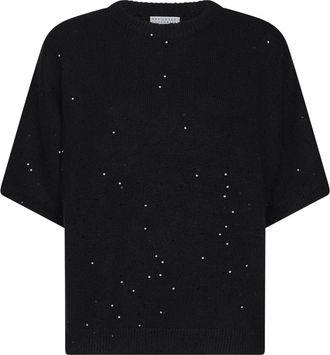 Brunello Cucinelli Mujer, Jerseys, Negro, Talla: L