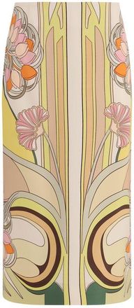 La DoubleJ La Double J Multicolor Viscose Lange Rok