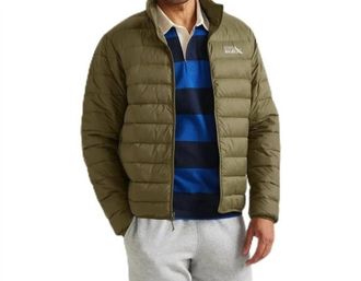 Eddie Bauer Cirruslite 650Fp Down Zipup Puffer Jacket In Alder Green