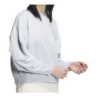 adidas (WMNS) adidas Neo Sweatshirts Asia Sizing Grey IK3422