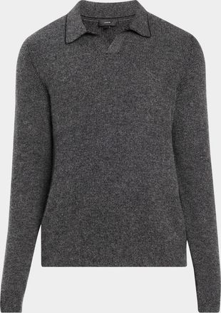 Vince Men & apos;s Boiled Cashmere Thermal Sweater